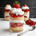 Strawberry Shortcake Trifles