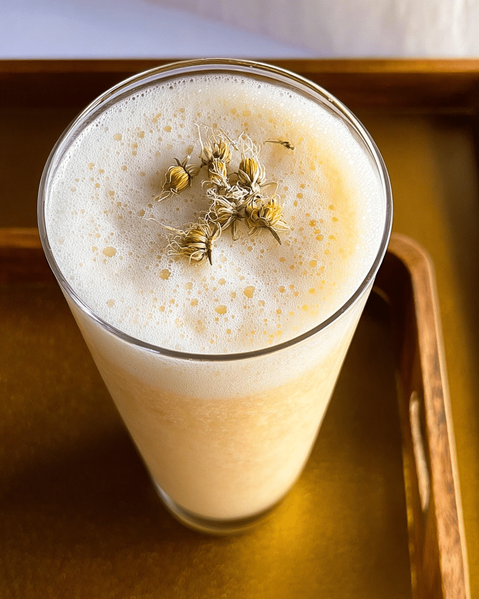 Gluten-Free Banana Chamomile Tea Smoothie