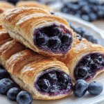Gluten-Free Blueberry Cream Cheese Puff Pastry