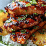 Gluten-Free Hawaiian Flip Flip Chicken Stack