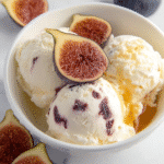 Gluten-Free Luscious Fig and Ricotta Ice Cream