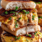 Gluten-Free Spicy Chipotle Egg Breakfast Sandwiches