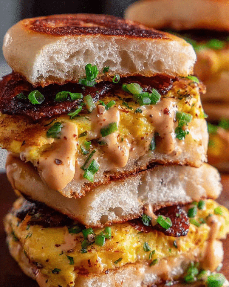 Gluten-Free Spicy Chipotle Egg Breakfast Sandwiches
