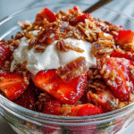 Gluten-Free Strawberry Crackle Salad