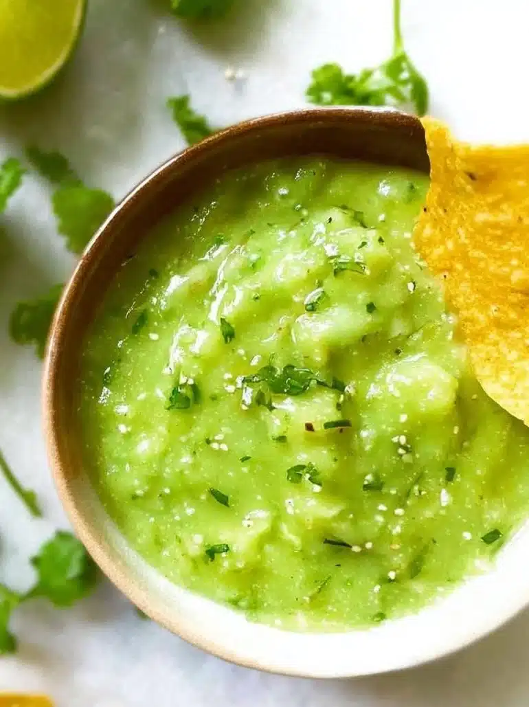 Avocado Tomatillo Salsa