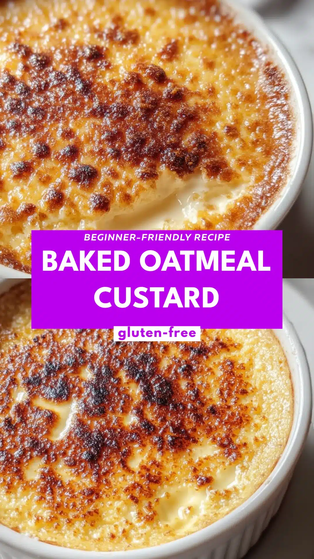Baked Oatmeal Custard