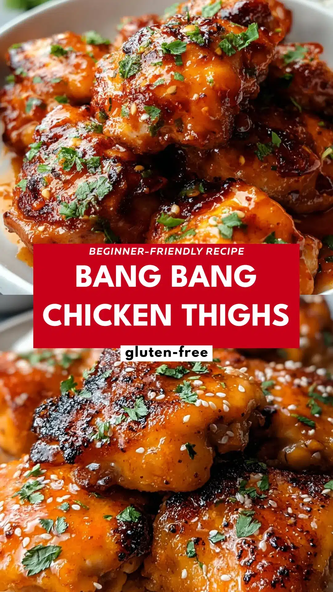 Bang Bang Chicken Thighs