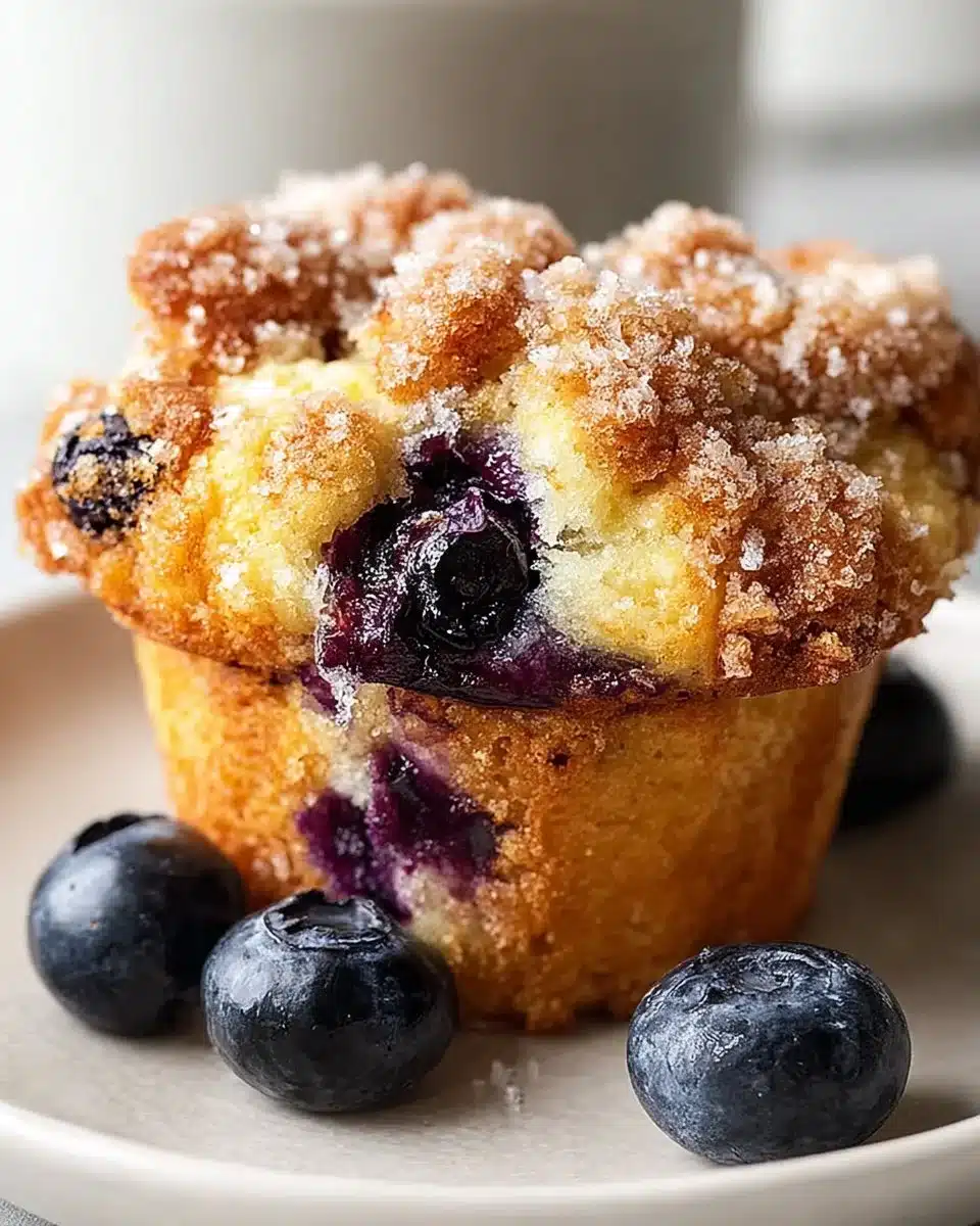 Blueberry Monkey Bread Muffins