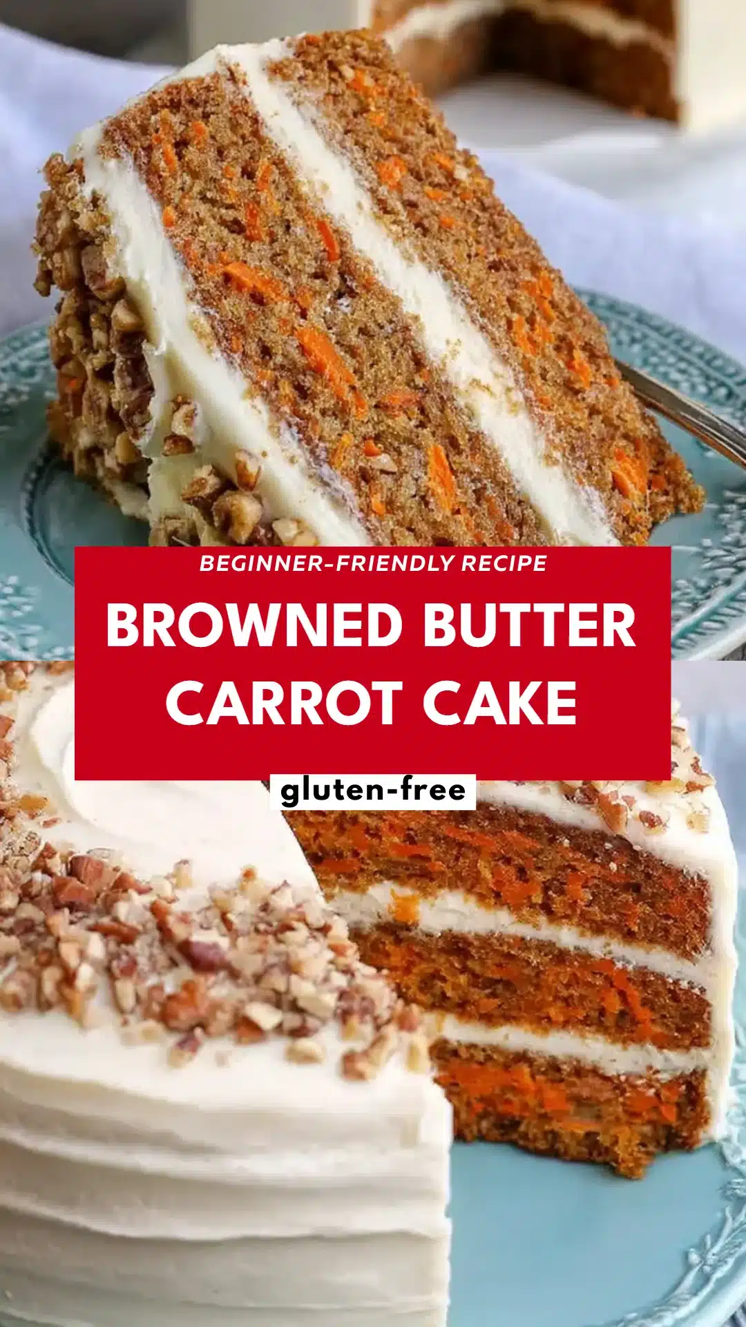 Browned Butter Carrot Cake