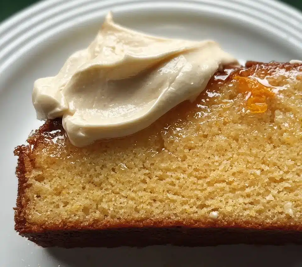 Burnt Honey Cream & Orange Cake