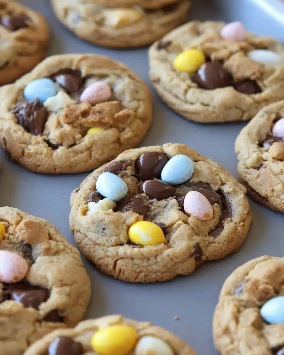 Cadbury Egg Cookies