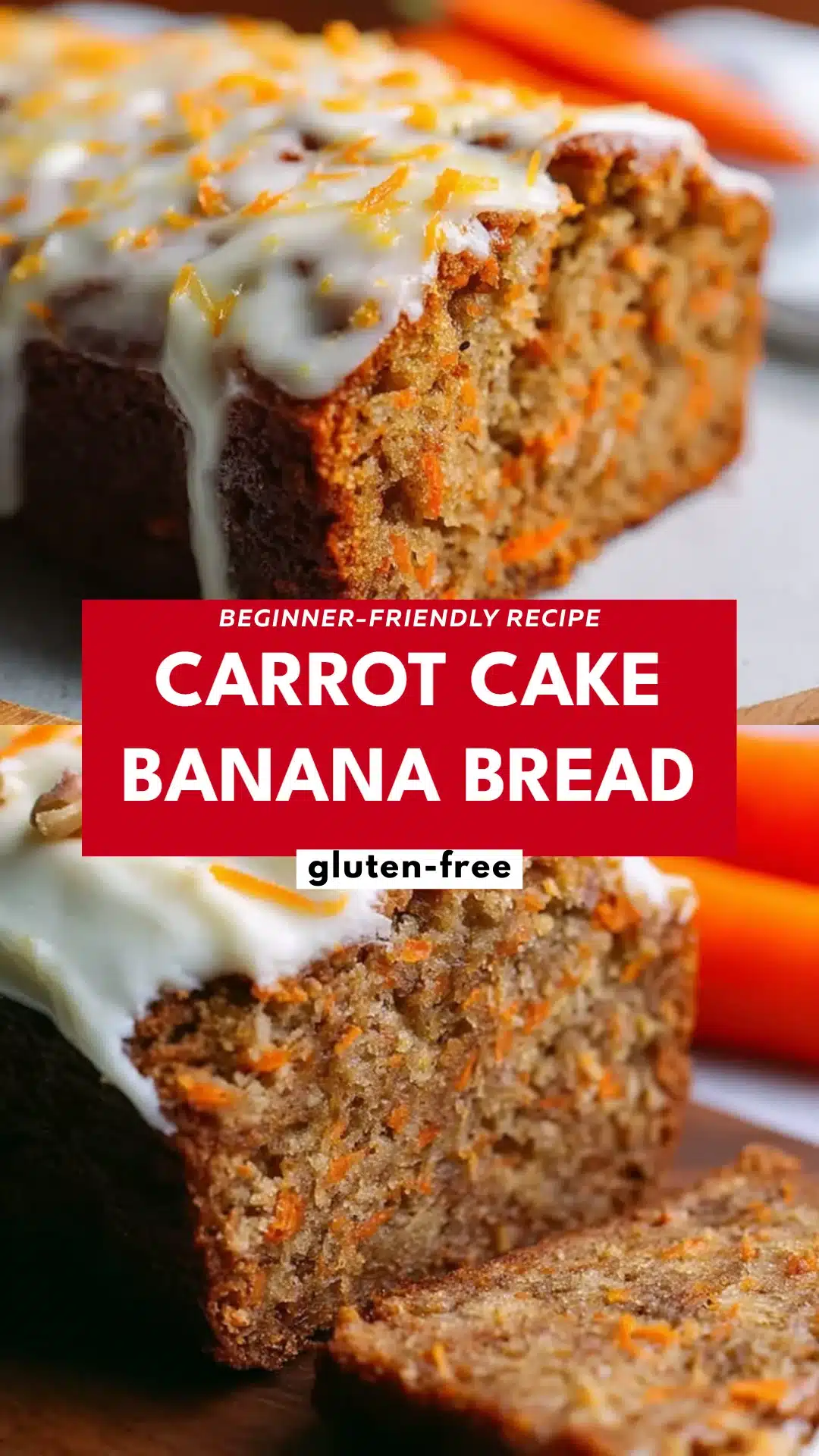 Carrot Cake Banana Bread