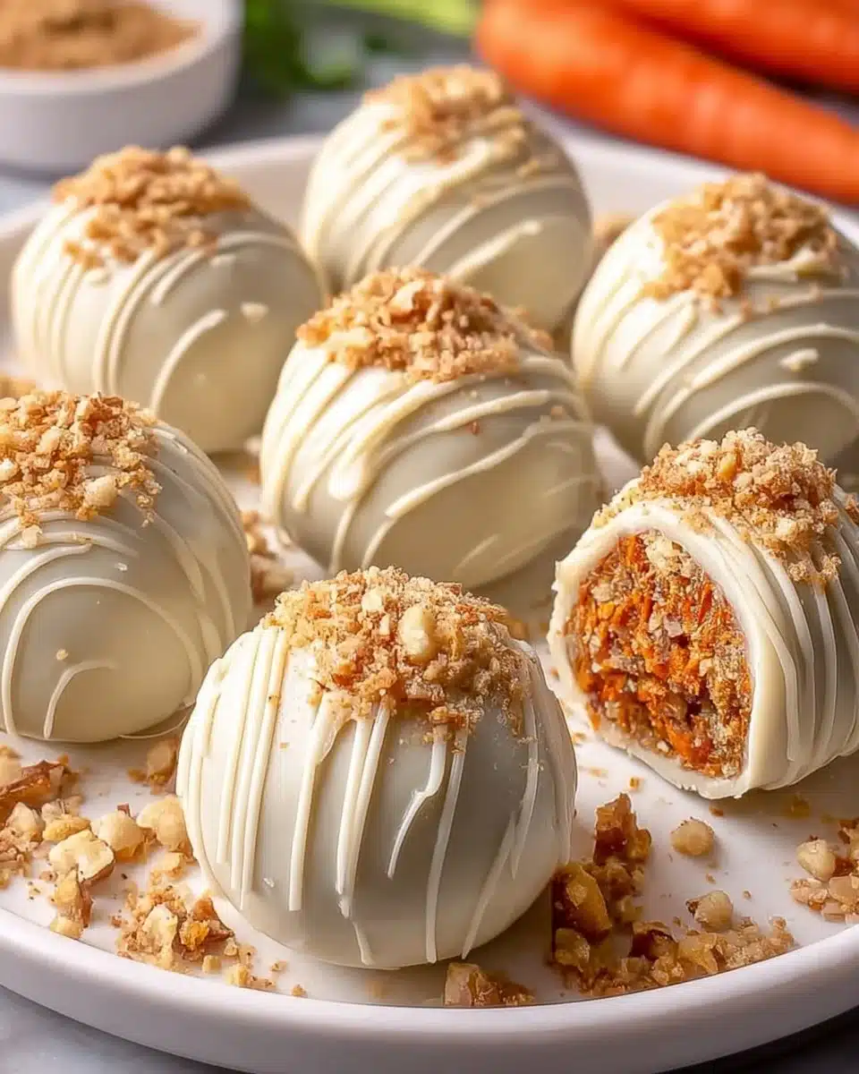 Carrot Cake Truffles