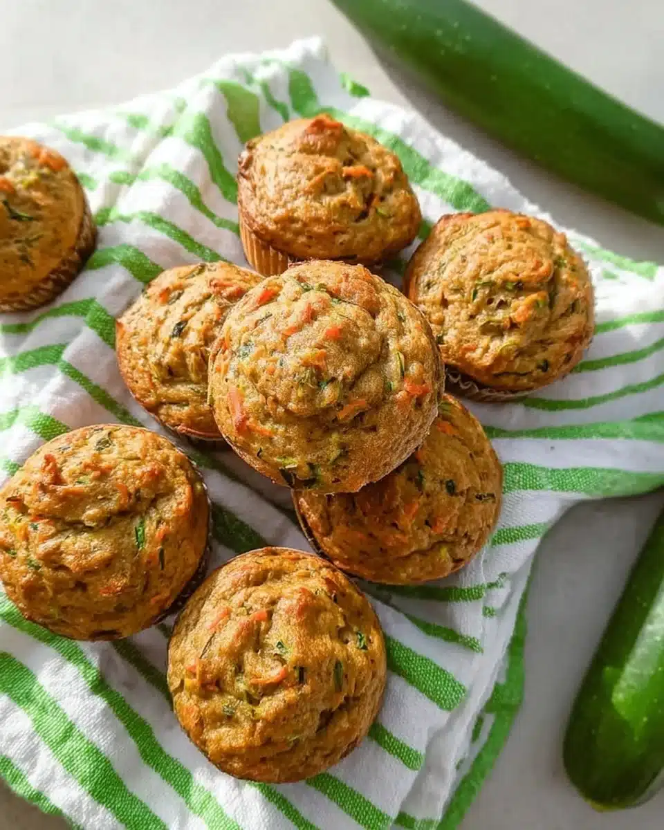 Carrot Zucchini Muffins