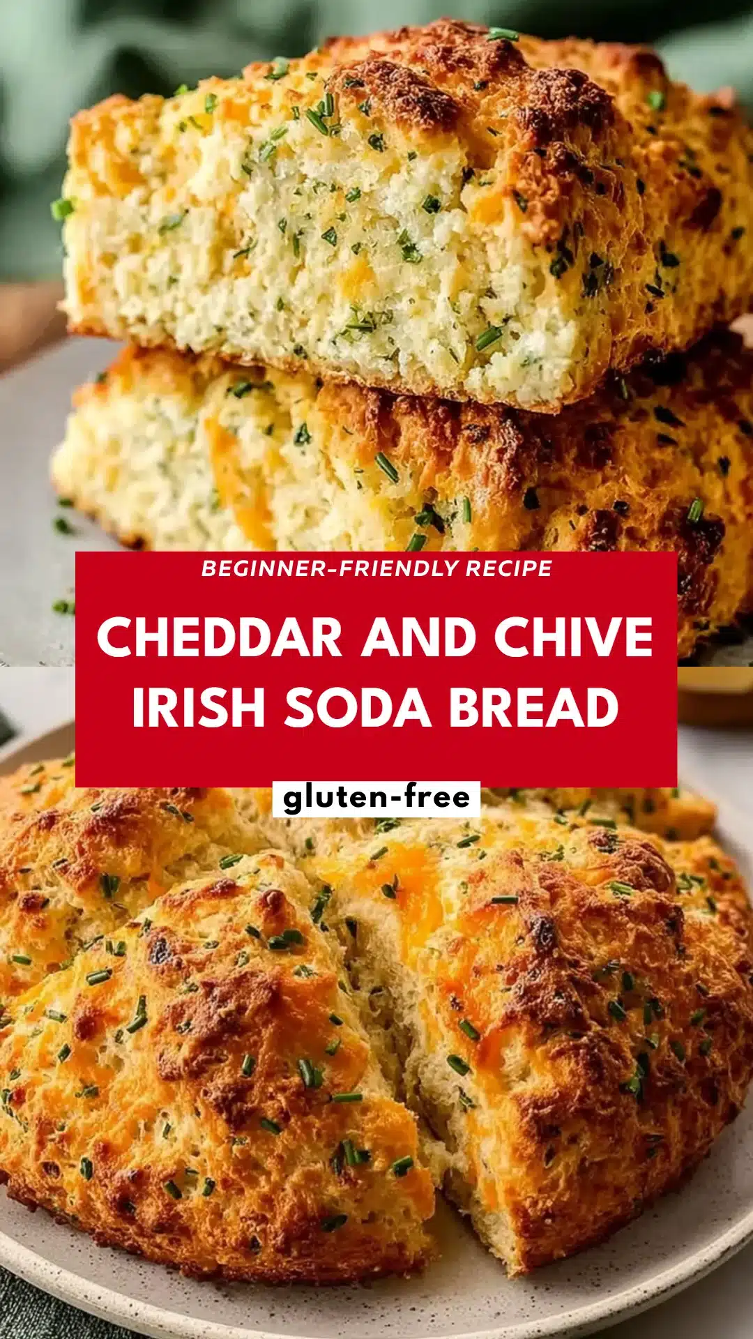 Cheddar and Chive Irish Soda Bread