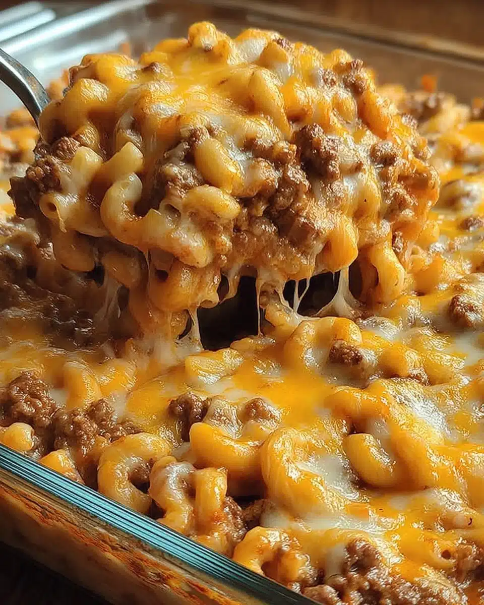 Cheesy Hamburger Casserole