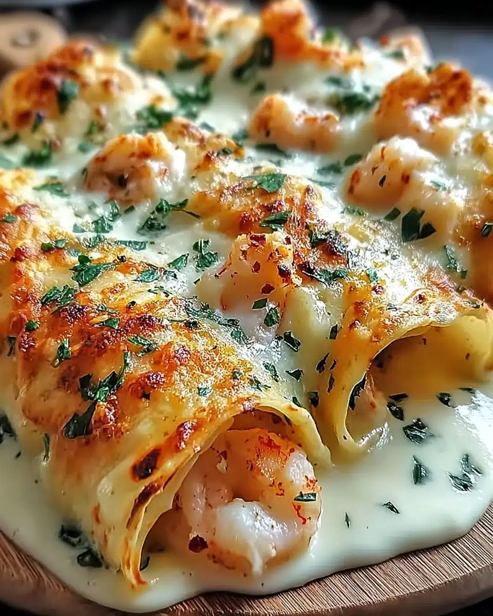 Cheesy Seafood Tortilla Bombs