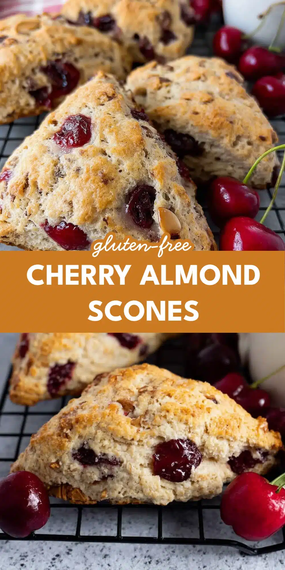 Cherry Almond Scones