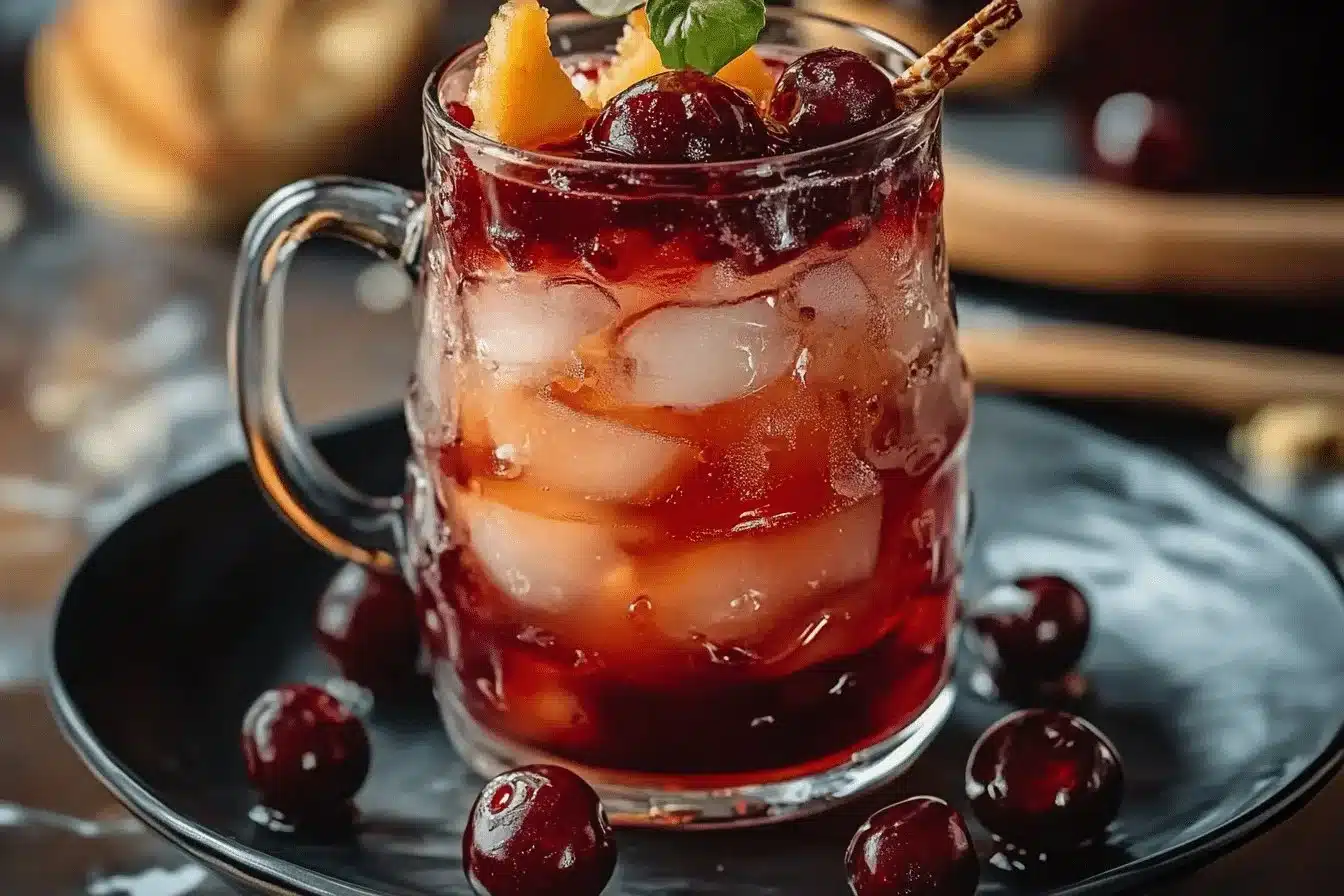 Cherry Pie Iced Tea
