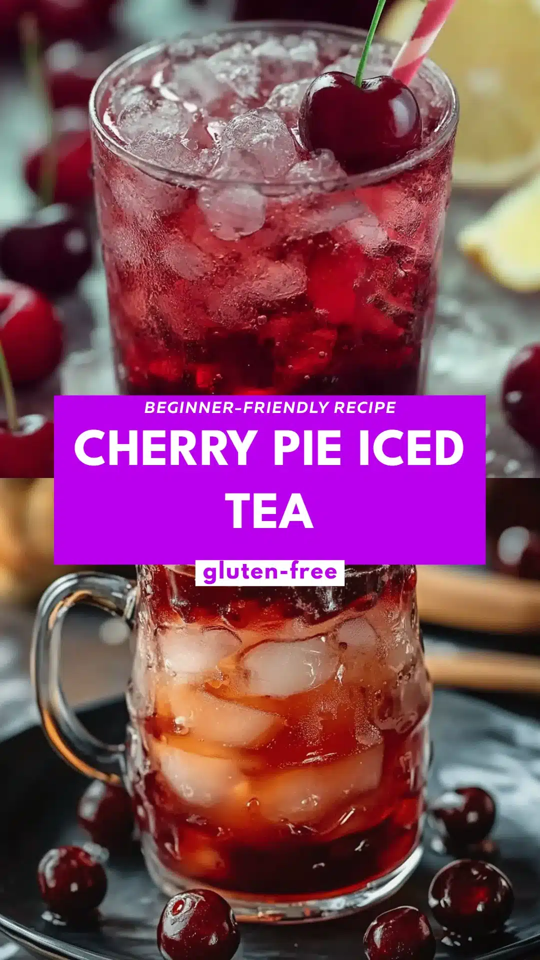 Cherry Pie Iced Tea