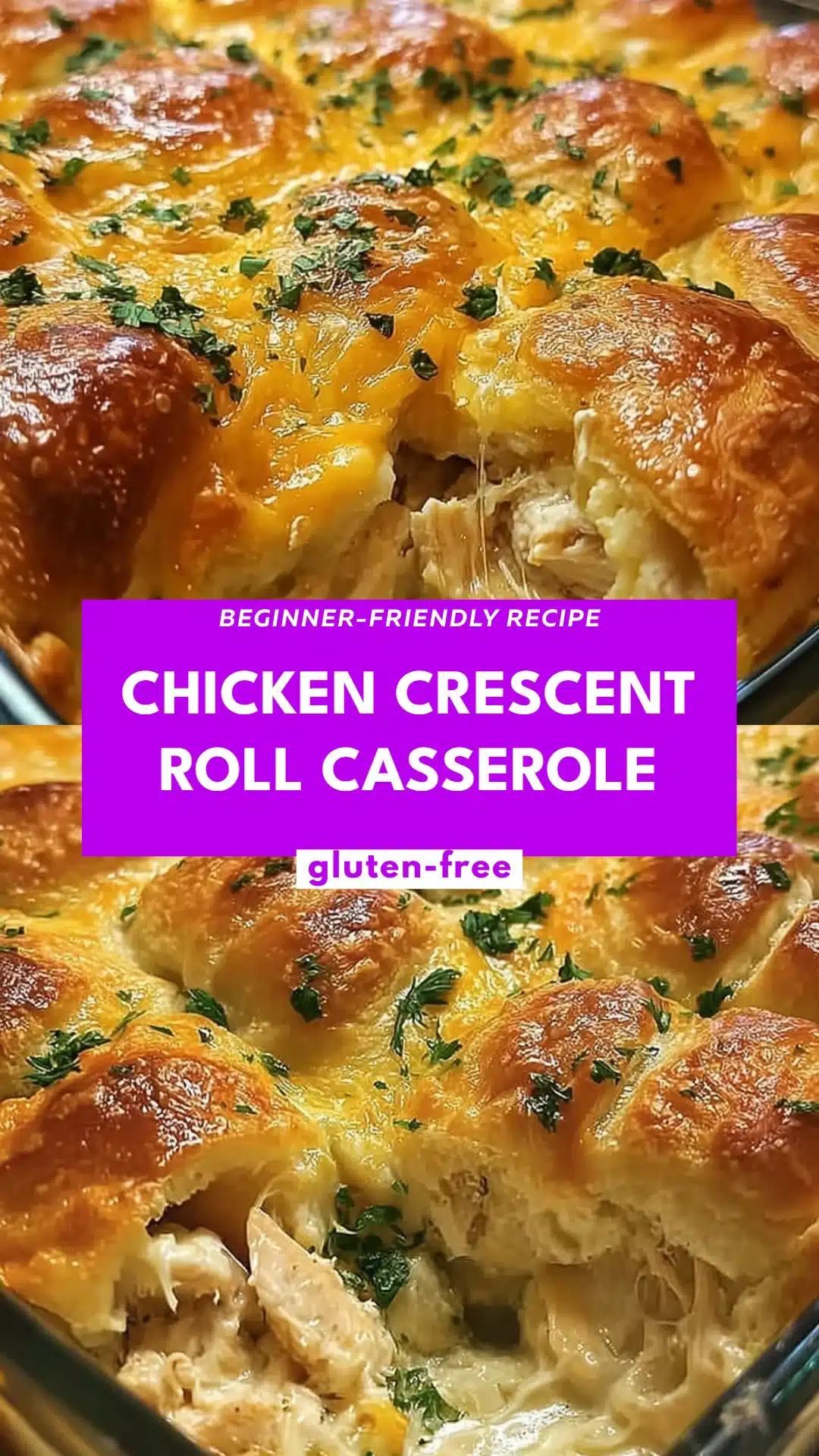 Chicken Crescent Roll Casserole