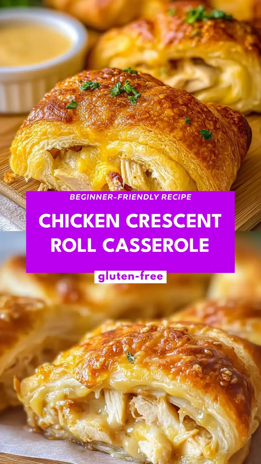 Chicken Crescent Roll Casserole