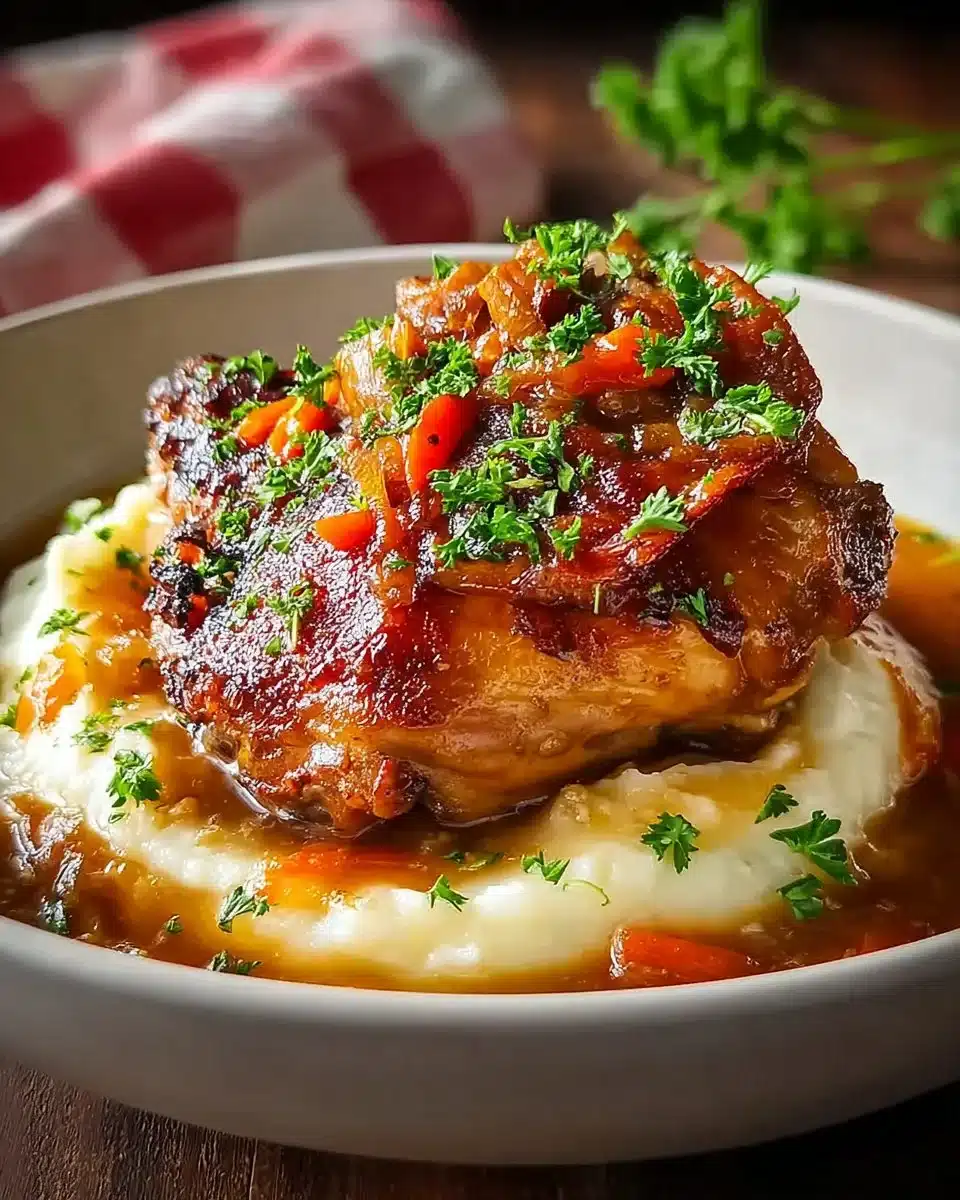 Chicken Thigh Osso Bucco