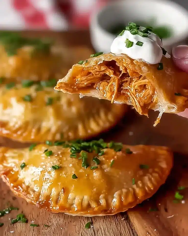 Delicious Chipotle Chicken Empanada with a crispy golden crust