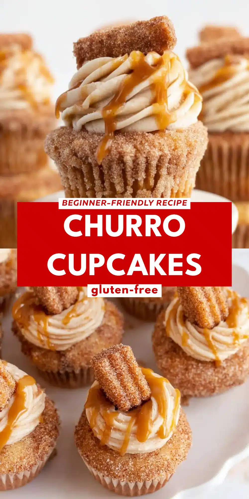 Churro Cupcakes