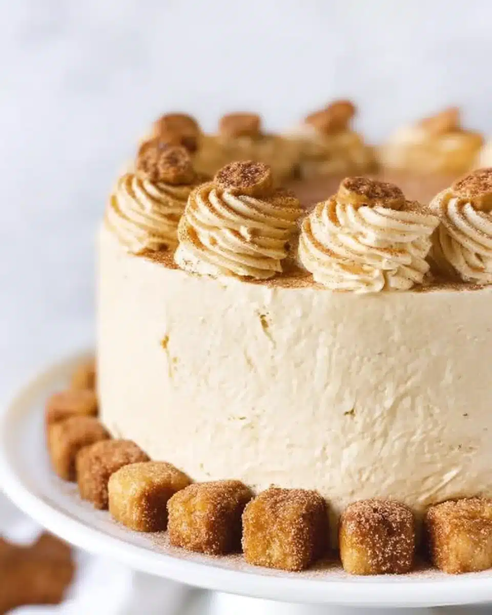 Churro Three Milks Cake