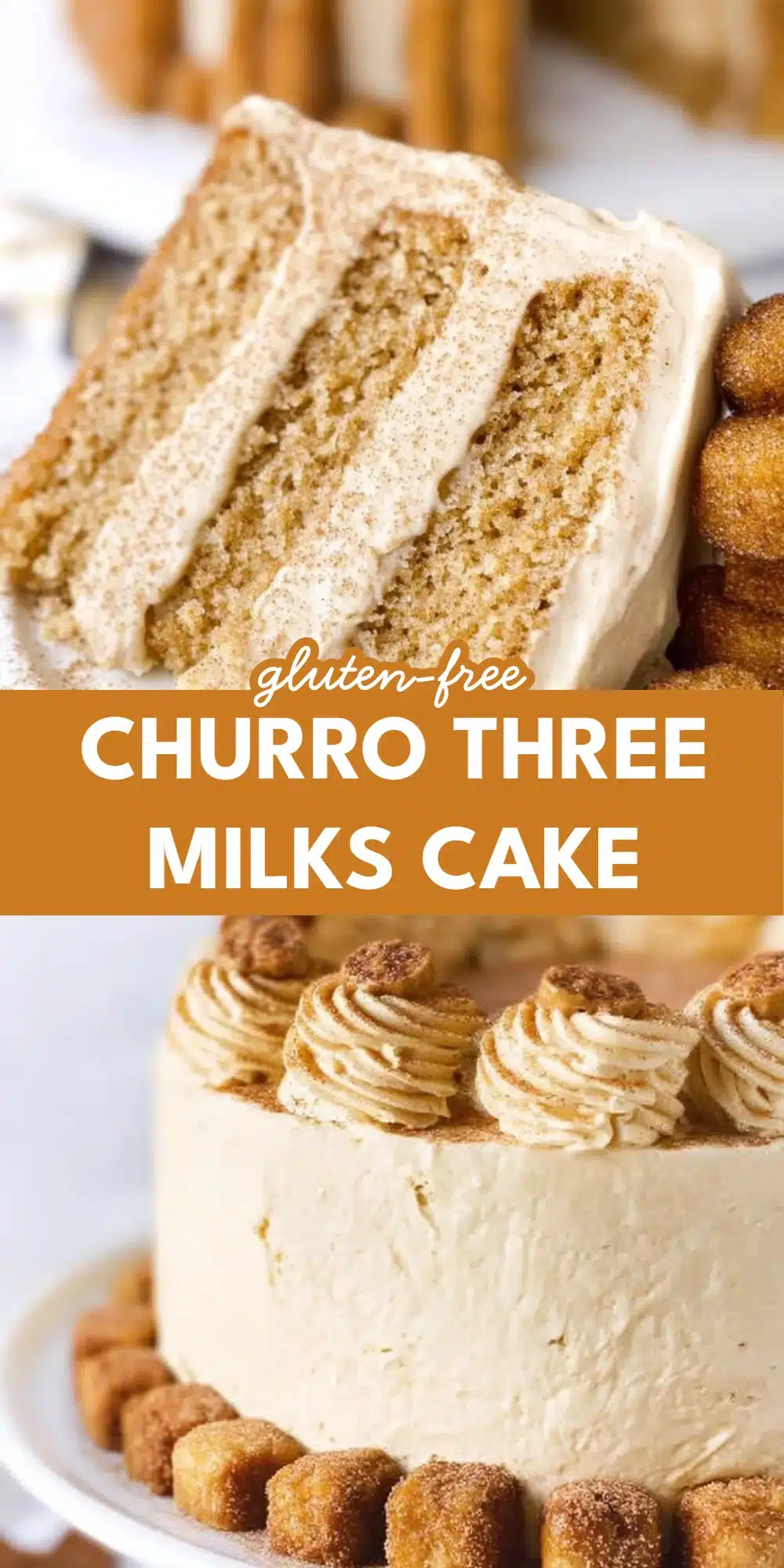 Churro Three Milks Cake