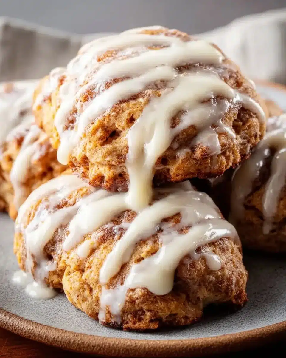 Cinnamon Bun Scones