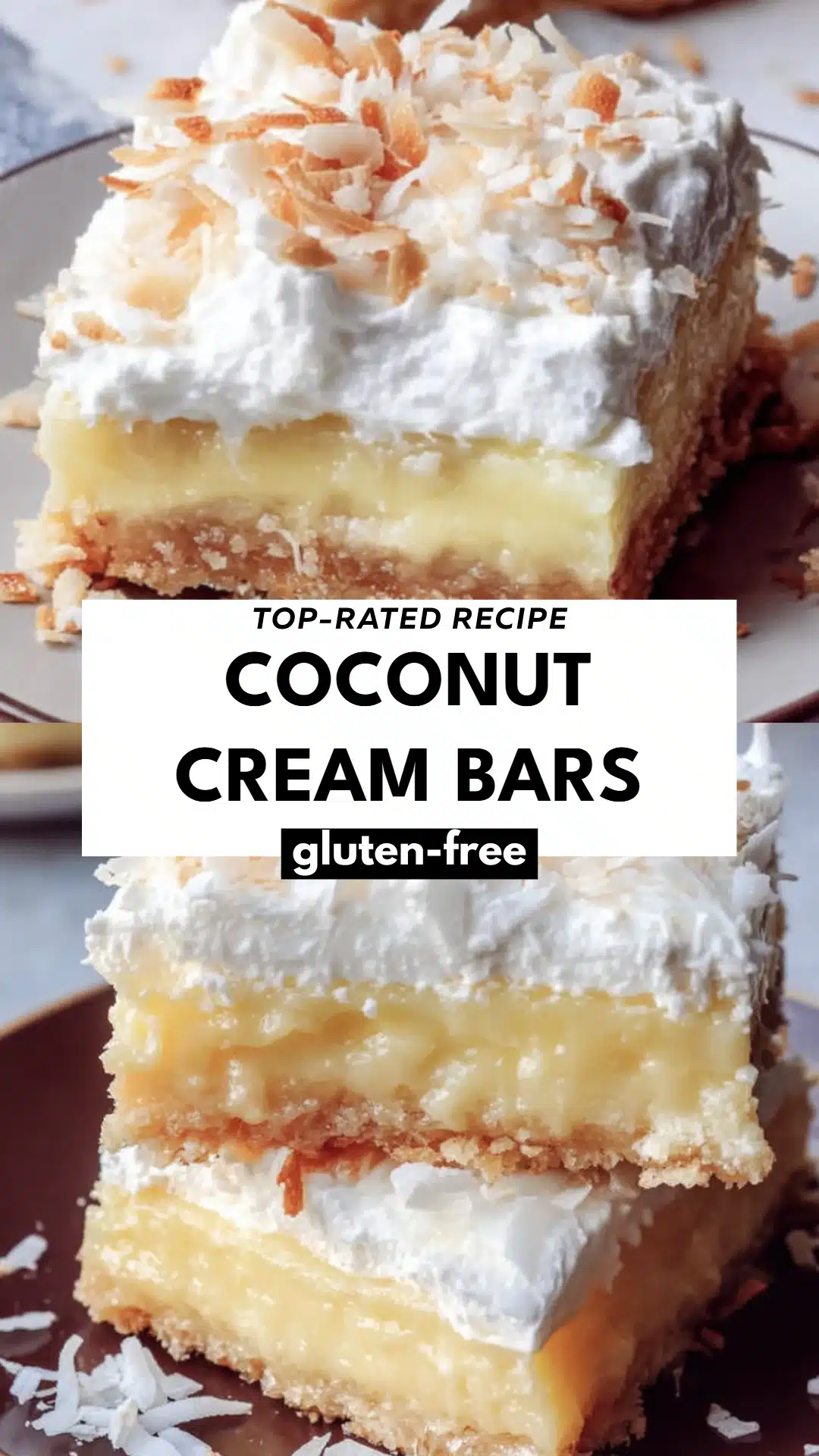 Coconut Cream Bars