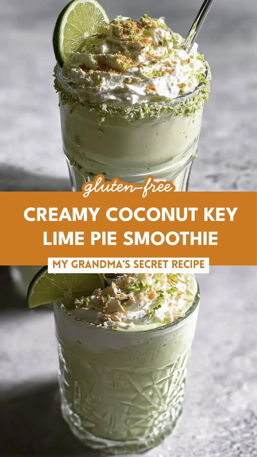 Creamy Coconut Key Lime Pie Smoothie