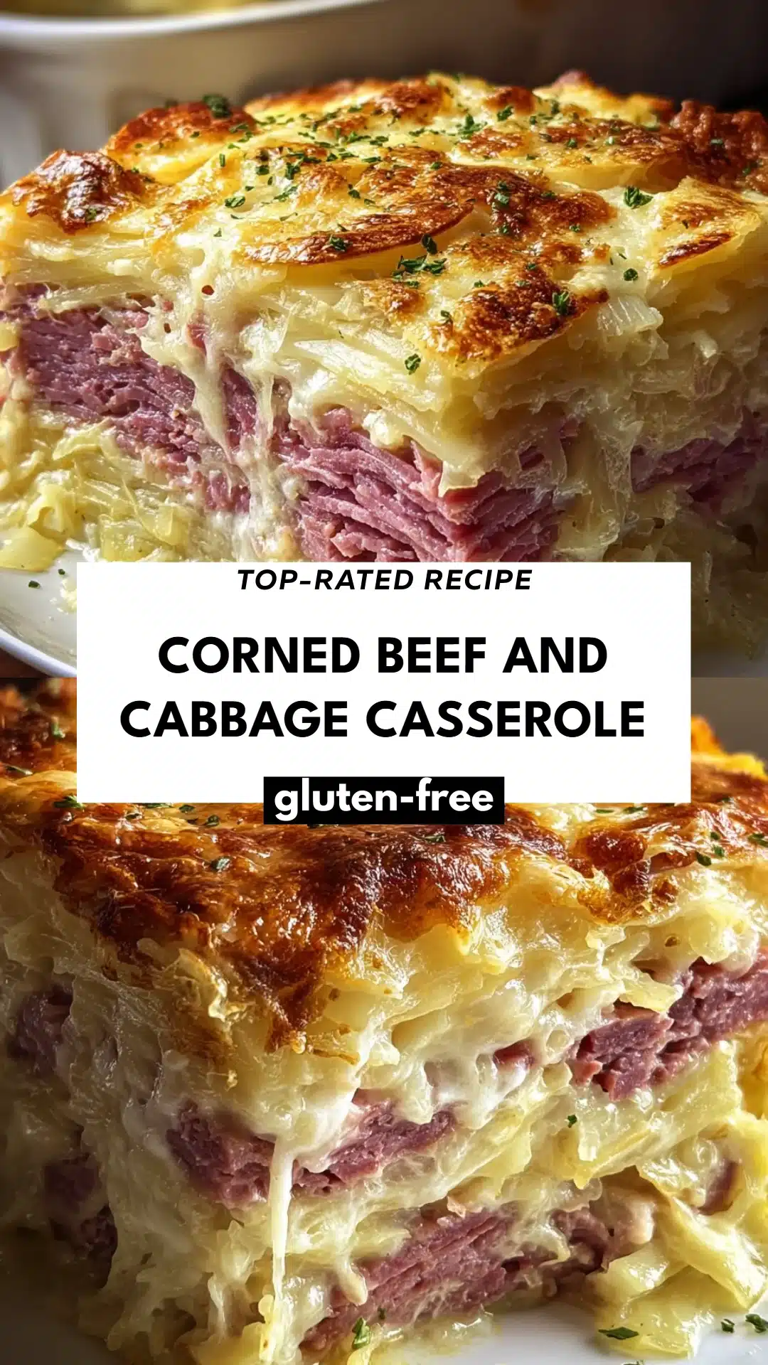 Corned Beef and Cabbage Casserole