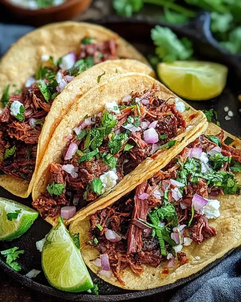 Delicious corned beef tacos served with fresh toppings