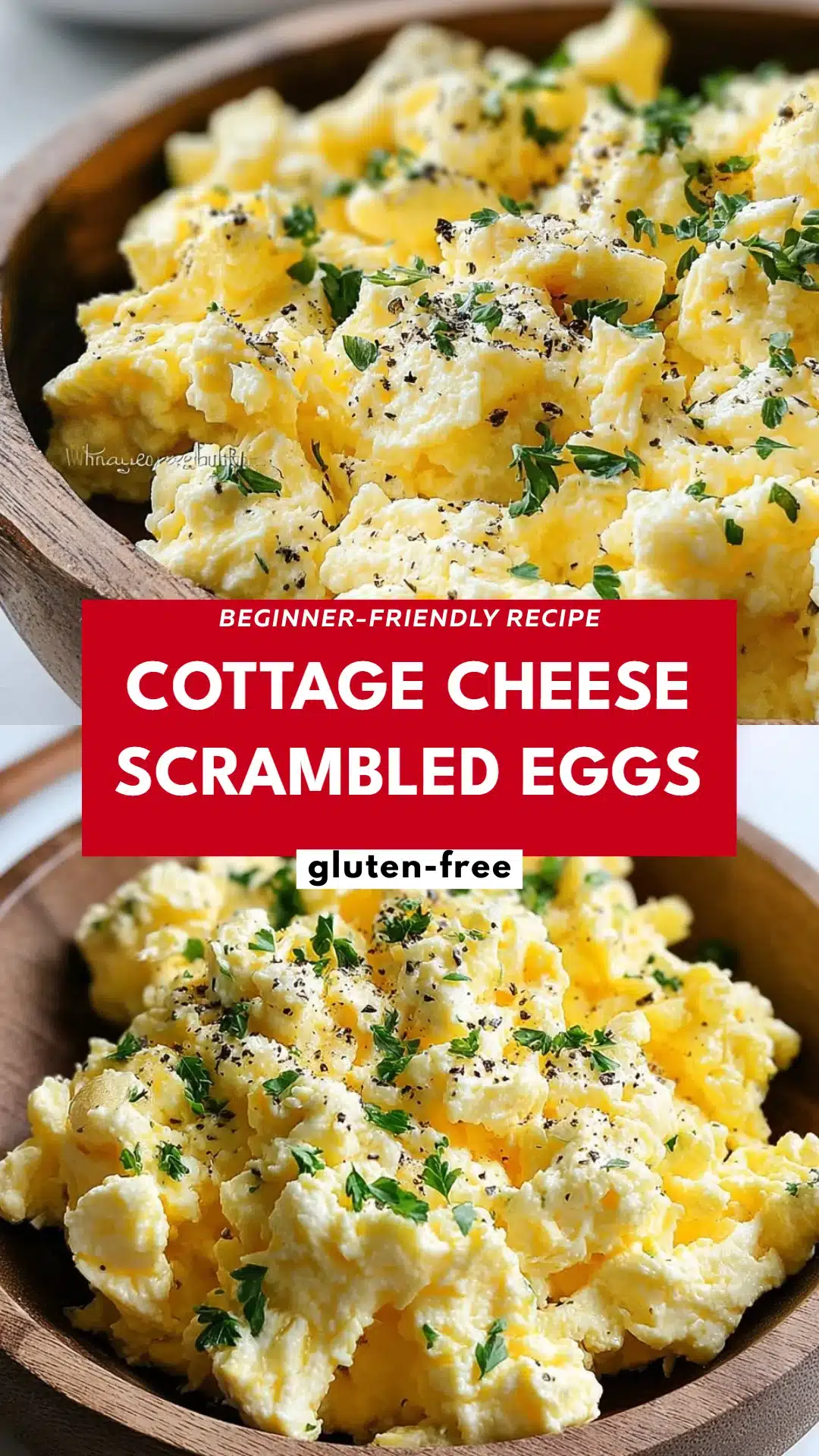 Cottage Cheese Scrambled Eggs
