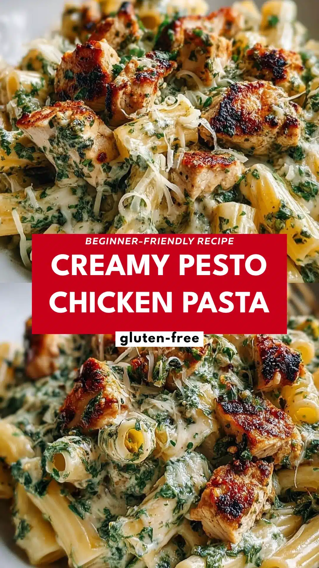 Creamy Pesto Chicken Pasta