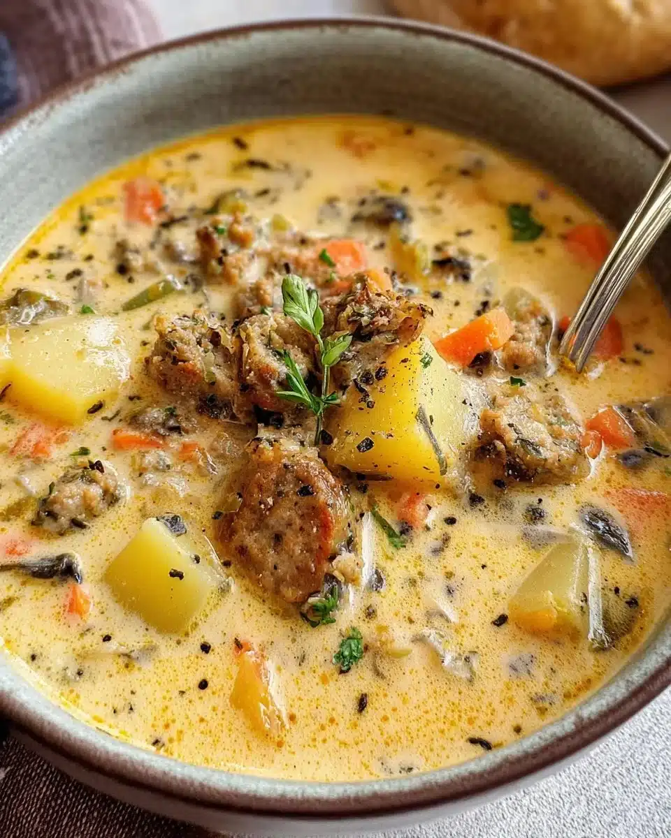 Creamy Potato Sausage Chowder