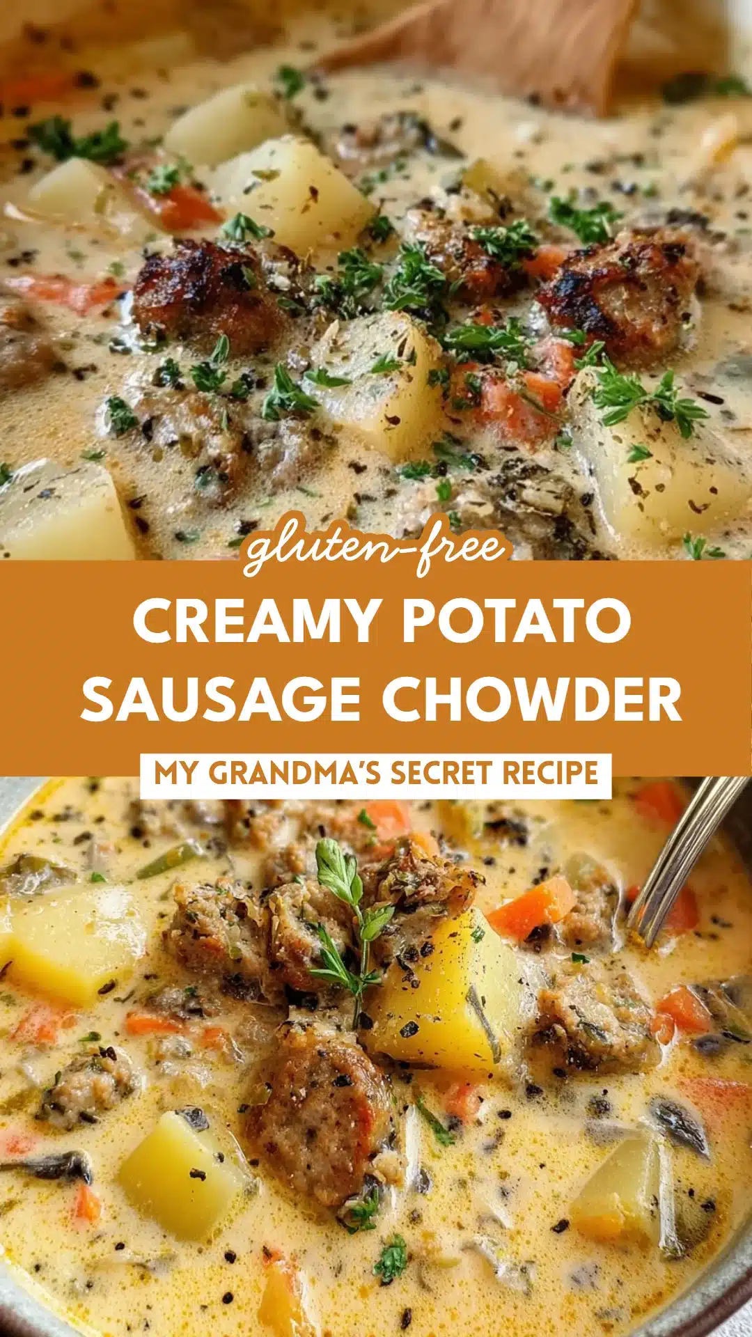 Creamy Potato Sausage Chowder