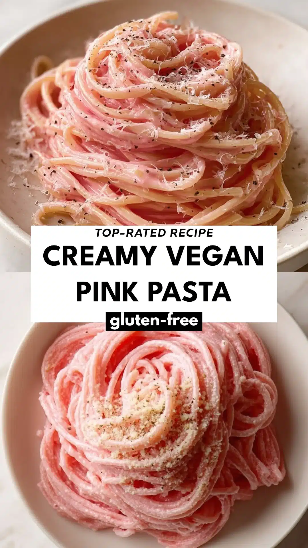 Creamy Vegan Pink Pasta