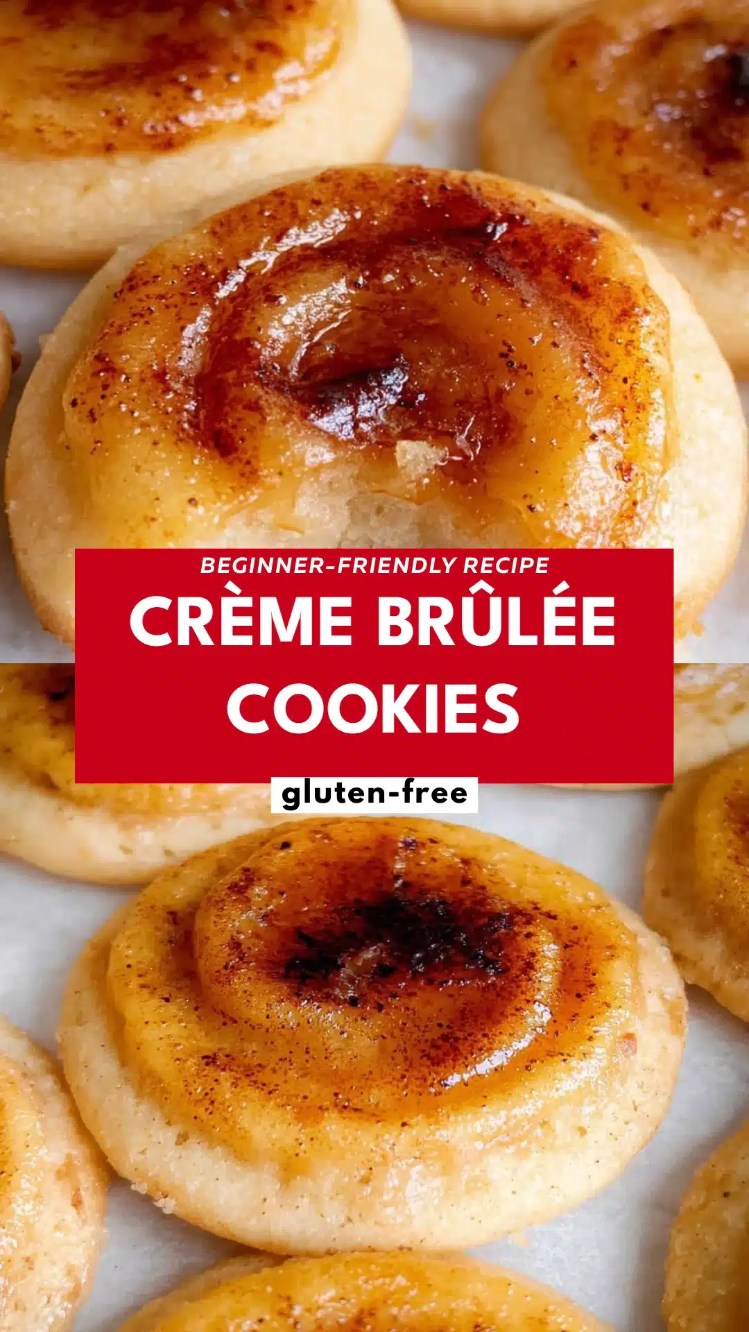 Crème Brûlée Cookies