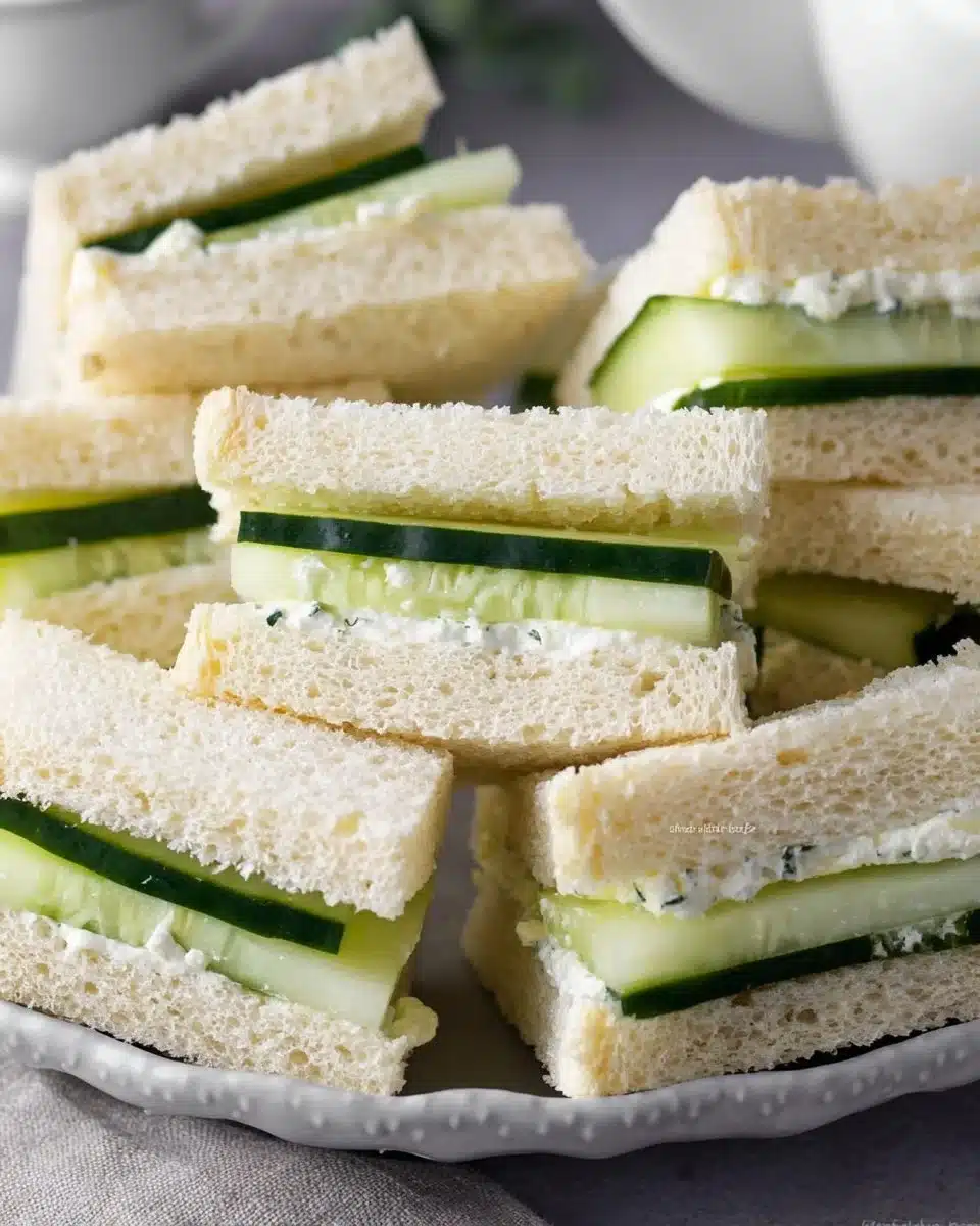 Cucumber Sandwiches