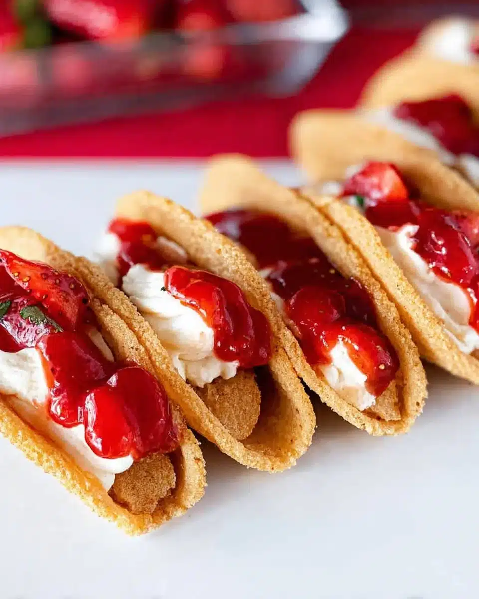 Dessert Tacos