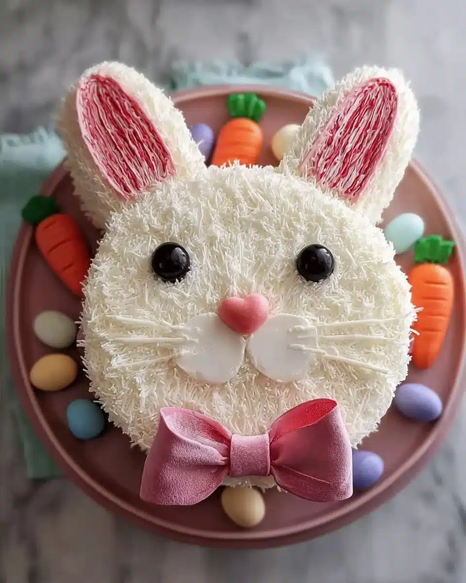 Easy Easter Bunny Cake