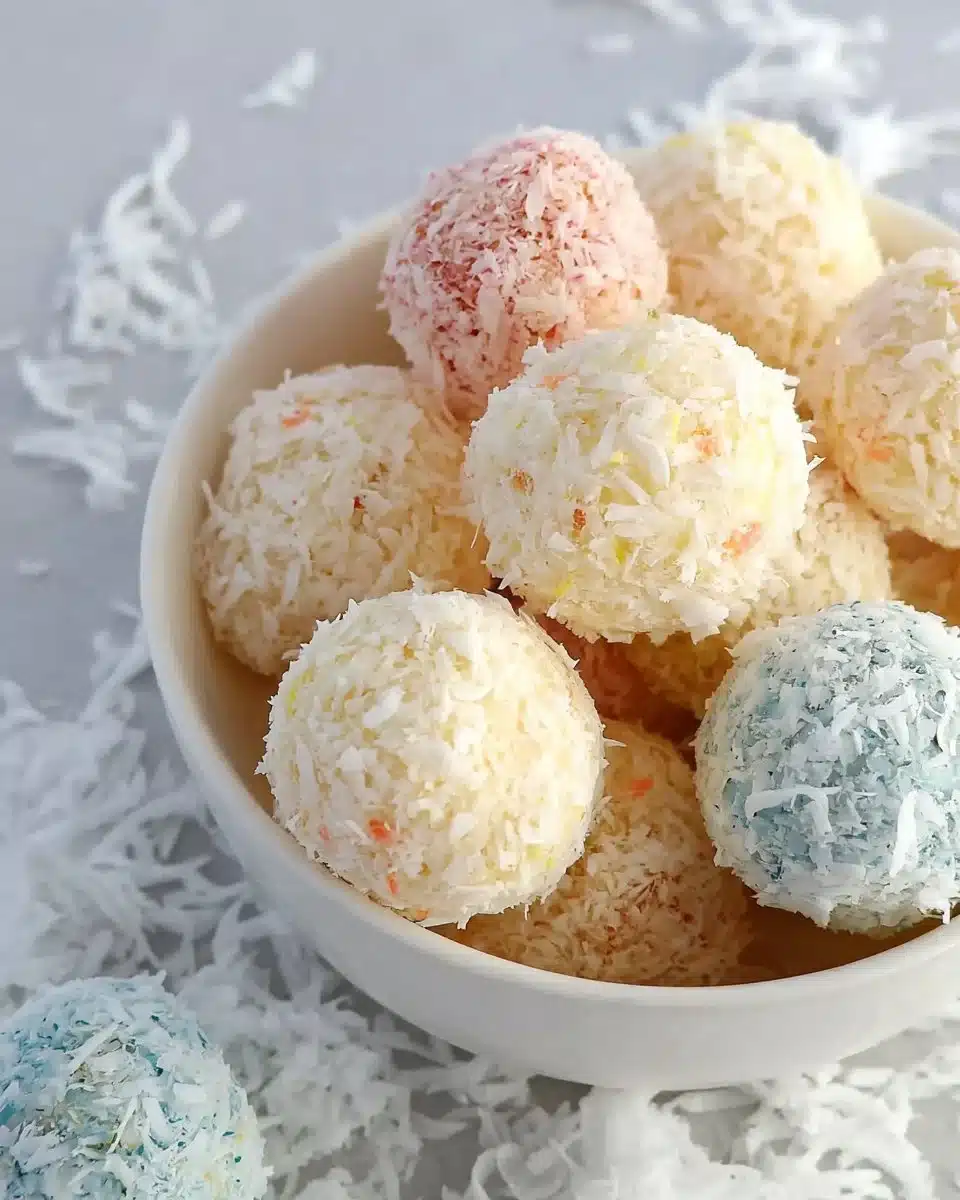 Easter Bunny Coconut Tails