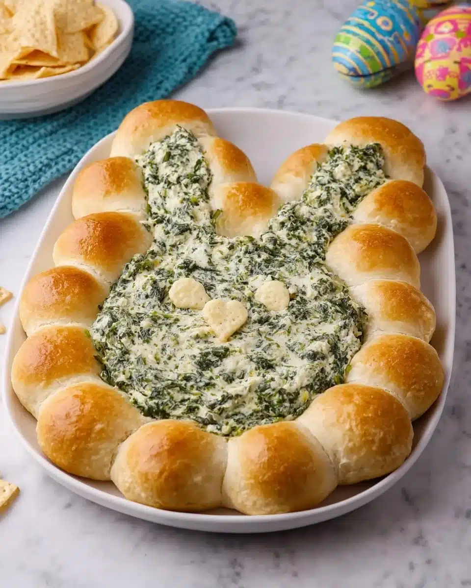 Easter Bunny Spinach Dip