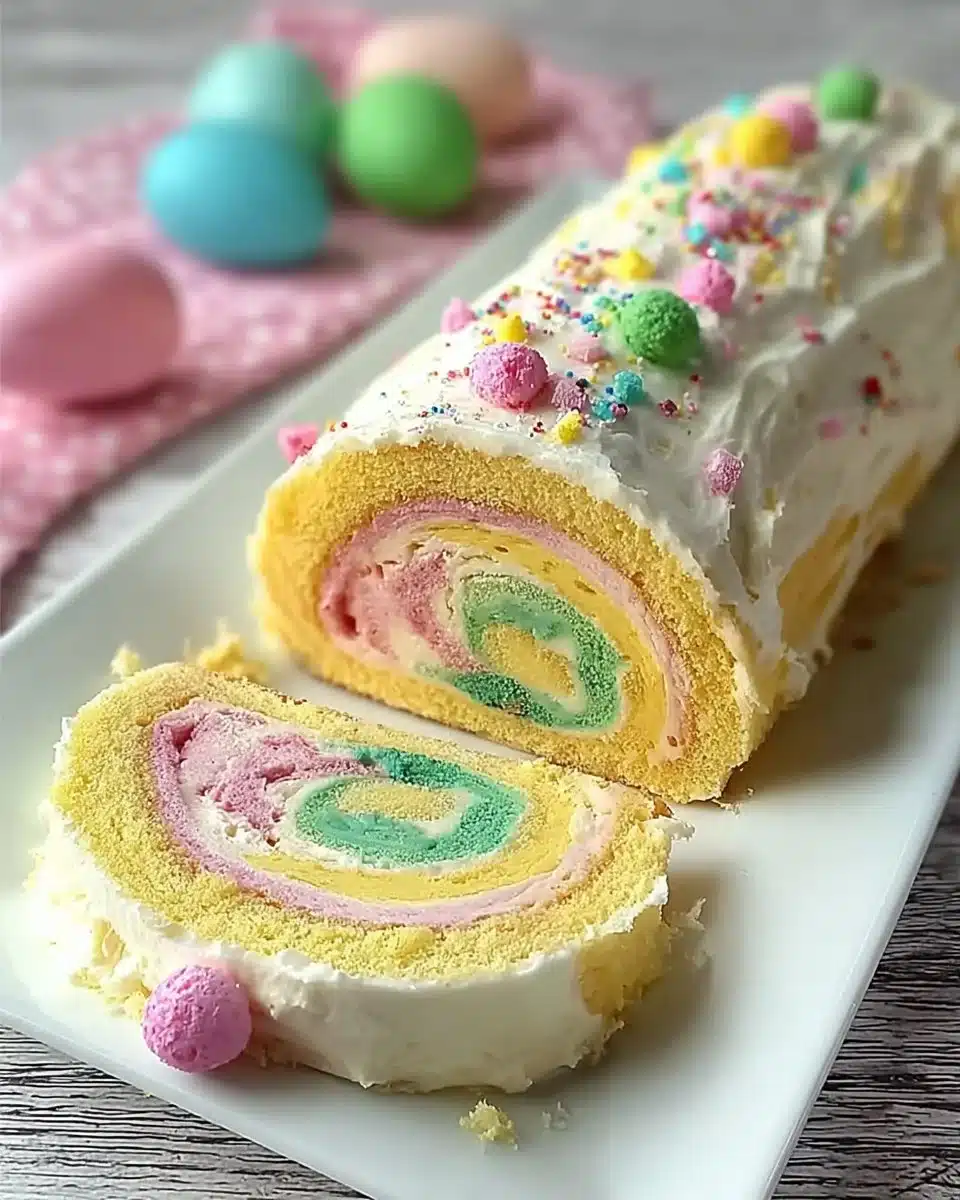 Easter Cake Roll