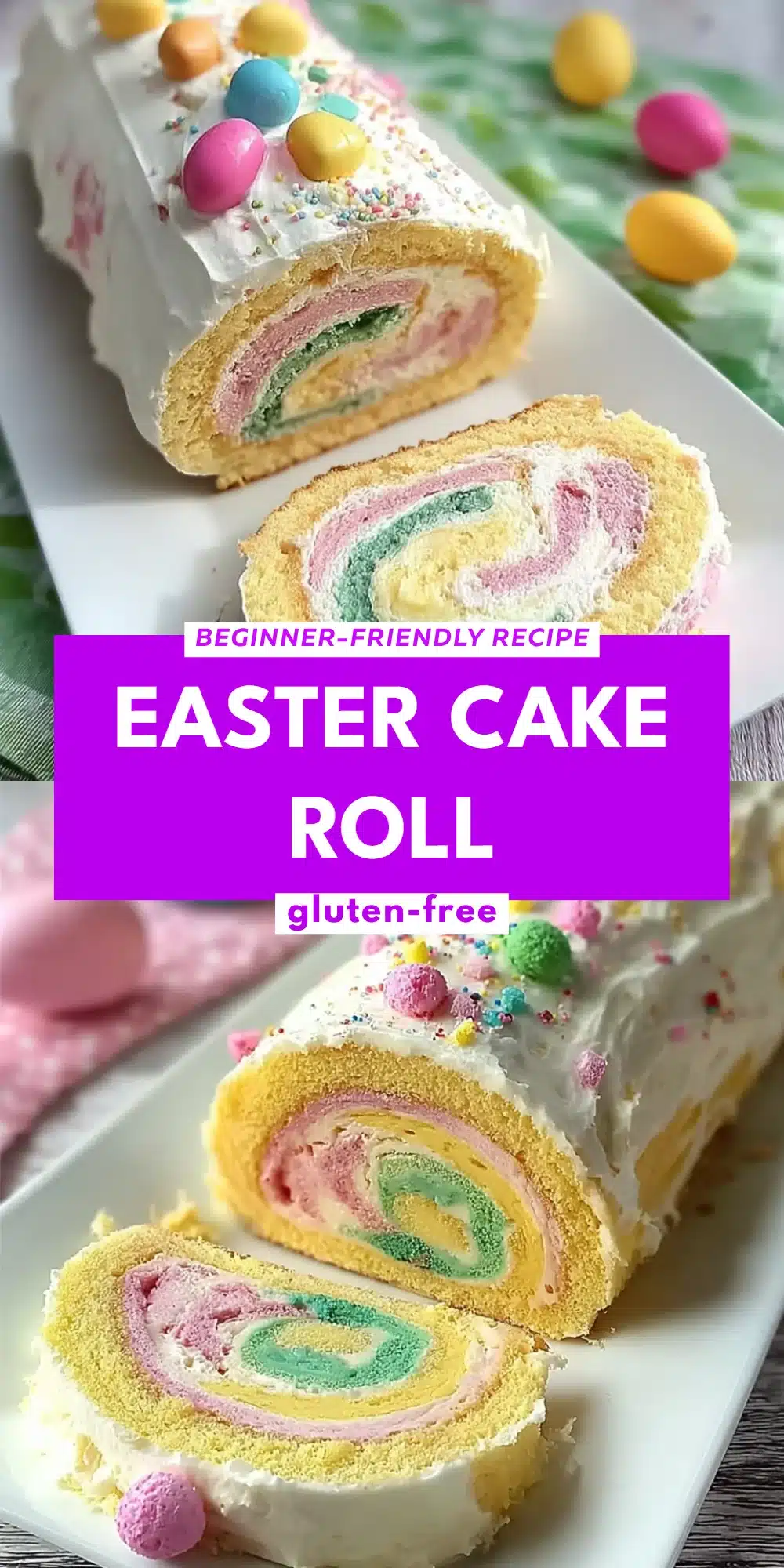 Easter Cake Roll