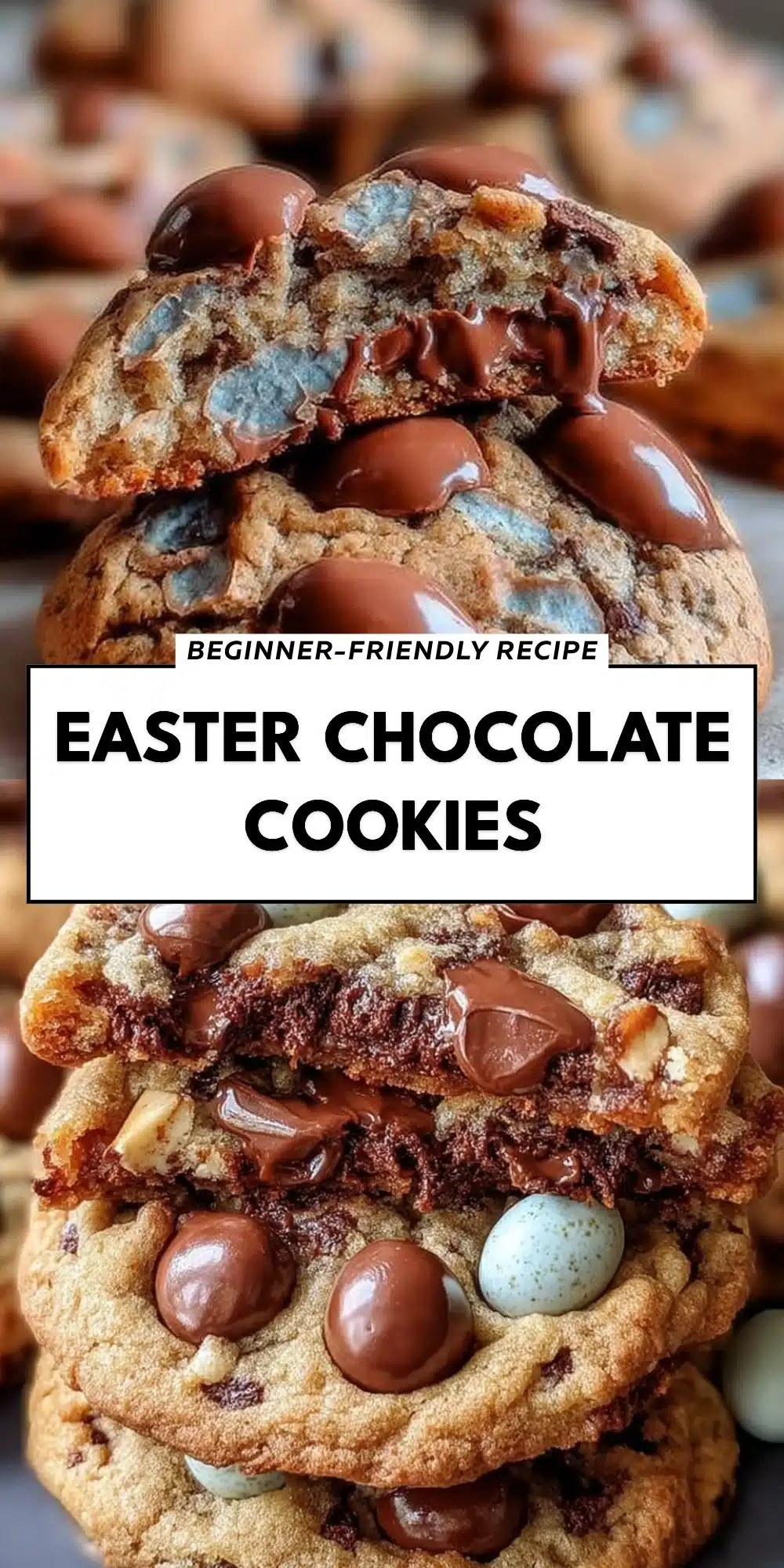 Easter Chocolate Cookies